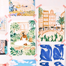 Load image into Gallery viewer, Amsterdam in Spring Art Print 11×14"