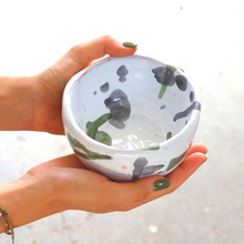 Load image into Gallery viewer, Ceramic Handmade Soup Bowl in a Watercolour Aesthetic