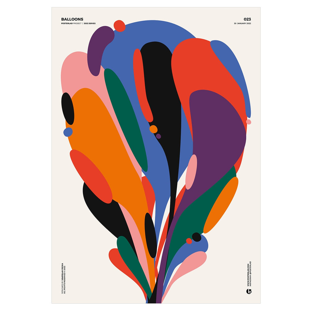 Balloons Art Print