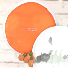 Load image into Gallery viewer, Ceramic Handmade Salad Plate in a Watercolour Aesthetic
